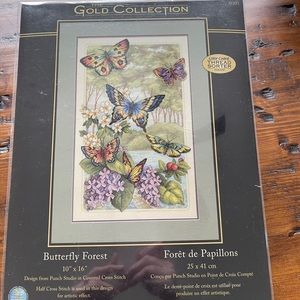 Dimensions Butterfly Forest Cross Stitch Kit